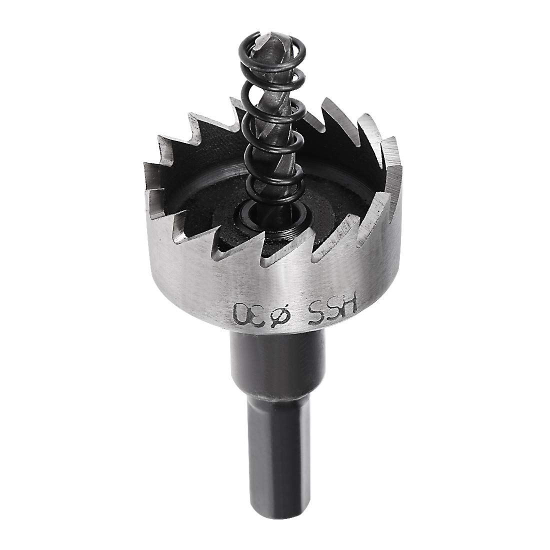 Sourcingmap 30mm HSS Drill Bit Hole Saw Cutter for Metal Alloy Wood