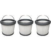 Nispira BDH2000PL HEPA Filter Replacement for Black & Decker Cordless Pivot Vacuum Flex PVF110 PHV1810 PHV1210 BDH1600PL BDH2020FL BDH2020FLFH BDH1620FLFH PVF110 90552393 3 Pack