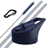 The Coldest Water Wide Size Mouth Hydro Sports Straw Cap Flip Top Lid - Multi-compatible with Wide Flask Mouth Size Stainless Steel Water Bottles