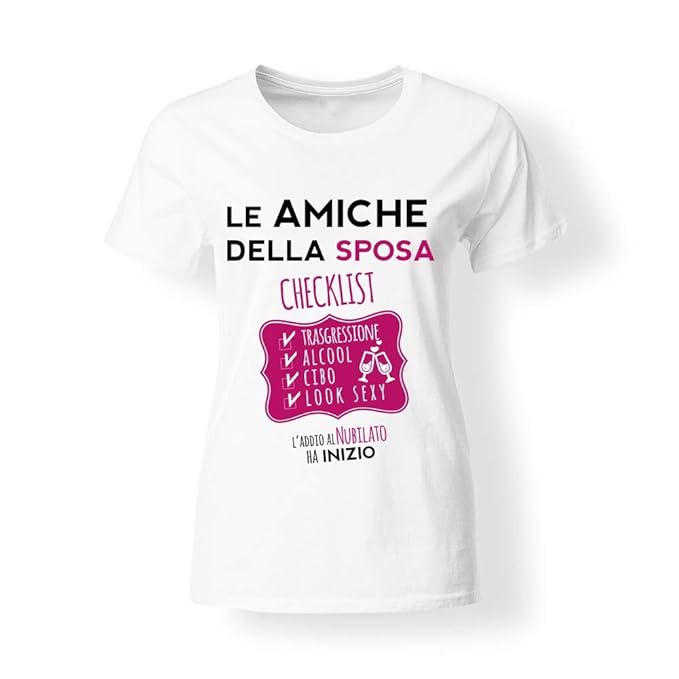 maglietta sposa addio al nubilato
