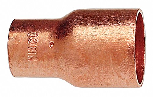 Nibco Wrot Copper Reducing Coupling, C x C Connection Type, 5/16 x 1/8 Tube Size 600-R - 1 Each