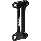 Topeak Cage Mount Expander (TAPM02) &ndash; CNC Aluminum Bottle Cage Adapter with 20mm Left/Right Offset, Pump Bracket Mount Option, Lightweight 15g Design, Compatible with Standard 65mm Bottle Cage Mounts