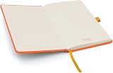 Notes London Eco A5 Notebook with Lined Pages Hardback Pen Loop Ribbon view 2