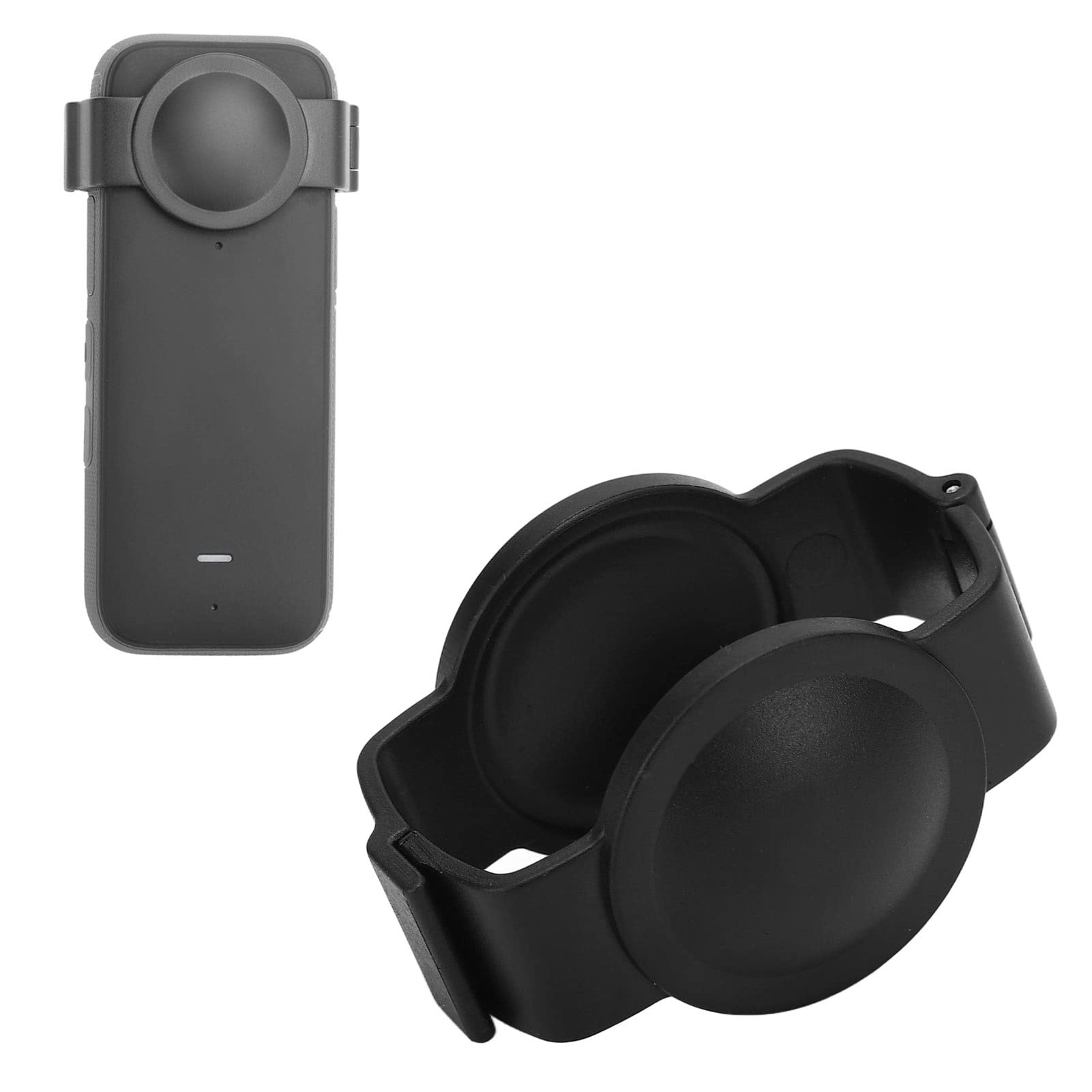 Dual Lens Guards, for Insta360 One X3, Sports Camera Lens Protector Cover, Buckle Design, Scratch Resistant Camera Accessories