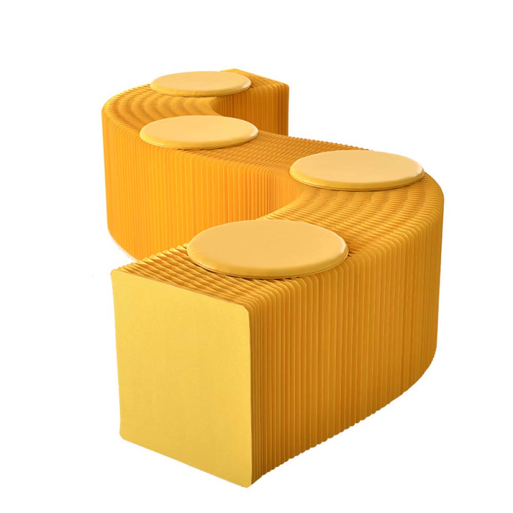 FORESTS Folding Paper Stool Sofa Chair,Paper