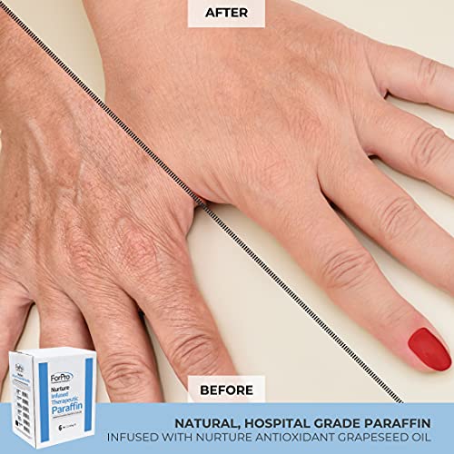 ForPro Nurture Infused Therapeutic Paraffin Wax, FragranceFree, Non