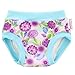 Blueberry Training Pants, Bundle of 3, Made in USA (Medium, Floral)