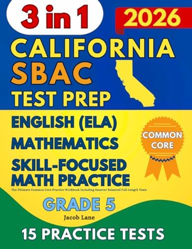 Amazon.com: CALIFORNIA TEST PREP Reading Skills Workbook Daily