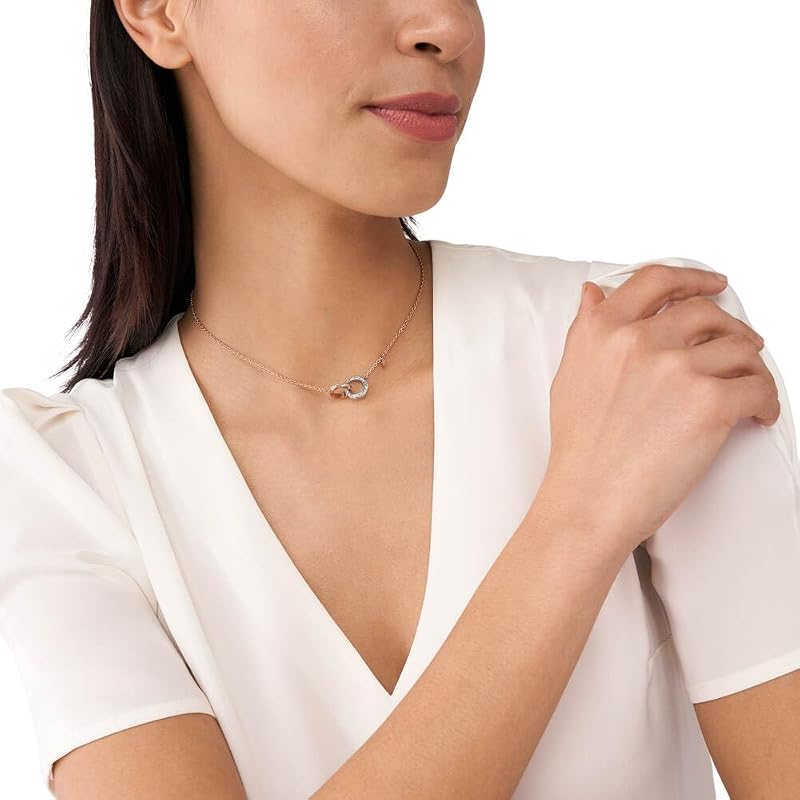 Damenkette Edelstahl zweifarbig, EGS3004221