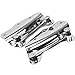 EGO BIKE Chrome 4 Point Docking Hardware Kit Harley Davidson Touring 09-13 Street Glide FLHX