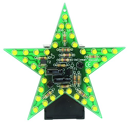 Velleman MK169Y Flashing Yellow Led Star