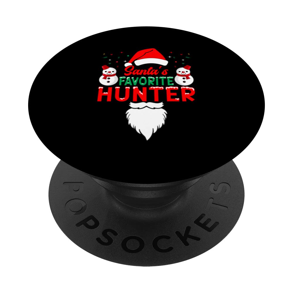 Santa's Favorite Hunter PopSockets Swappable PopGrip