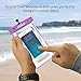 FRiEQ Universal Waterproof Case for Outdoor Activities Protects Your Cell Phone or MP3 Player from Water, Sand, Dust and Dirt-IPX8 Certified to 100 Feet(Purple)