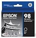 Epson T098120 OEM Ink - (98) Artisan 700 710 725 730 800 810 835 837 Claria Hi-Definition High Capacity Black Ink (550 Yield) primary