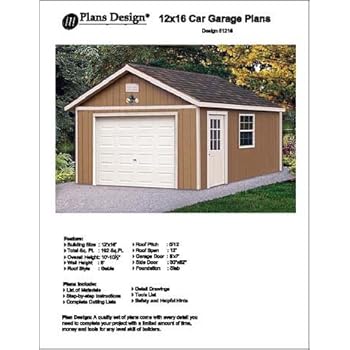 12 X 16 Cottage Storage Shed With Porch Project Plans 81216