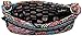 Vera Bradley Women's Cotton Triple Zip Hipster Crossbody Purse, Parisian Paisley, One Size