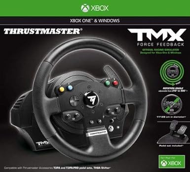 thrustmaster tmx force feedback compatible games