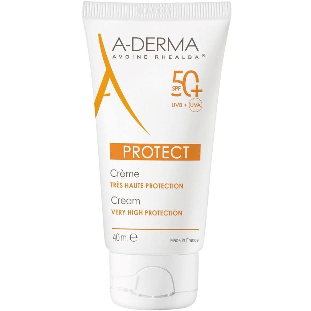 A Derma Protect Crema SP SPF50+ 40 ml, Multicoloured, 40 ml (1er Pack)