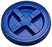 Gamma2 Gamma Seal Lid for Utility Buckets - Fits 3.5, 5, 6 & 7 gallon buckets, Blue, Made in USA