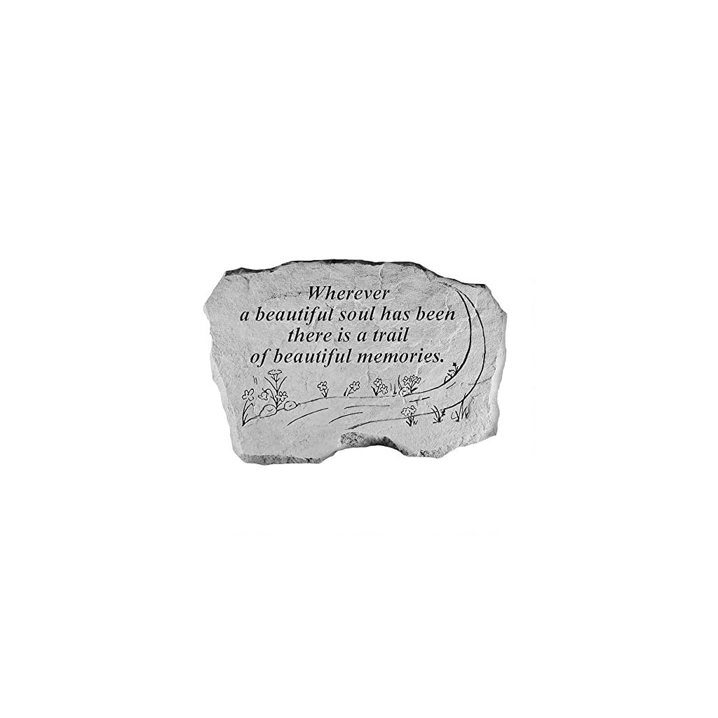 Kay Berry 63220 Wherever A Beautiful Soul… Memorial Garden Stone