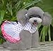 HP95(TM) Fashion Puppy Dog Princess Dress Dog Cherry Lace Skirt Pet Dog Tutu Dress (S)
