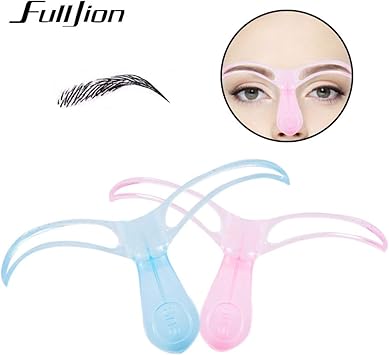 Amazon Co Jp Moonnight Store Fulljion アイブロウ ステンシル シェーピング グルーミング アイブロウ メイクアップ モデル テンプレート 再利用可能なデザイン レディース 眉毛 スタイリングツール 1個 ホーム キッチン