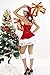 NuoReel Women's Velvet Christmas Corset Set(pack of 3)