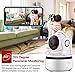 WiFi IP Camera 1080P Pet Camera, COOCHEER Security Camera System Wireless with Motion Detection, Two-Way Audio, Night Vision, Baby Remote Surveillance Monitor with MicroSD Slot and Cloud Storage