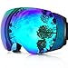 ZIONOR X4 Ski Goggles Magnetic Lens - Snowboard Goggles for Men Women Adult - Snow Goggles Anti-fog UV Protection