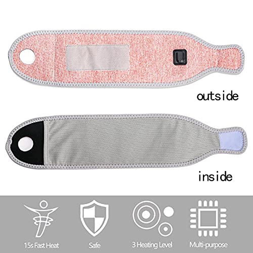 Fanwer Wrist Heating Pad, Wrist Warmer Electric Heating Pad for Wrist