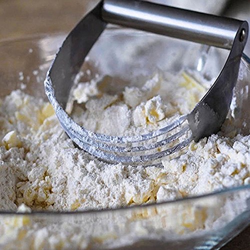 image for FireKylin 2 Pcs Dough Blender, Professional Stainless Steel Manual Pas