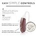 LifeEar Boost Right Ear Hearing Amplifier Clean Digital Amplification Doctor and Audiologist Designed to Aid Hearing with Volume Control, Beige