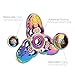 Fidget Hand Spinner Focus Toy by Zhuofu,Lead free Copper Material,Ultra Fast Mute Bearings,Reducing Stress and Relaxation,Great Gift for ADD,ADHD,Anxiety and Autism Adult Children (Rainbow)