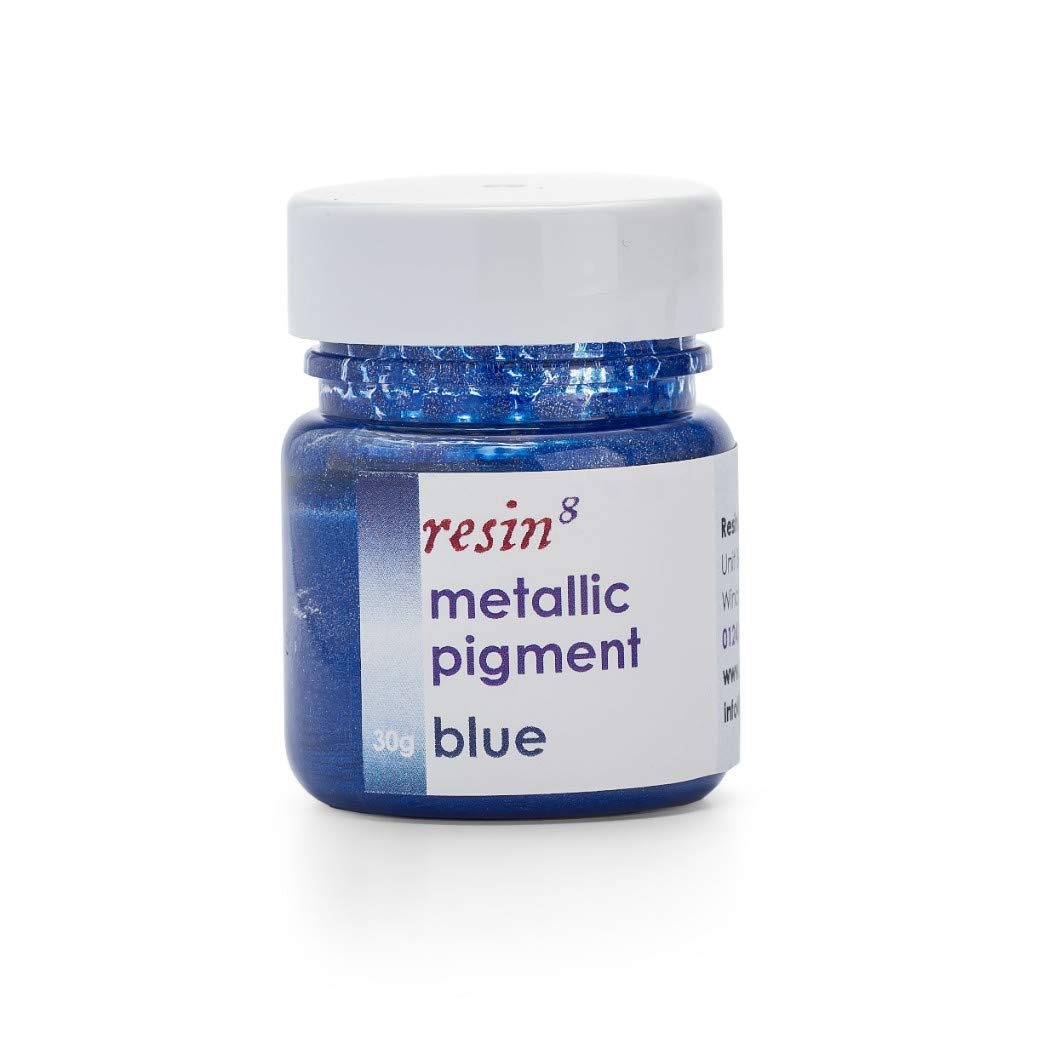 Resin8 Metallic Pigment Paste for Epoxy Resin Blue 30g Amazon.co.uk