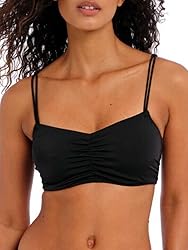 Freya Jewel Cove Convertible Bikini Top 30FF, Black