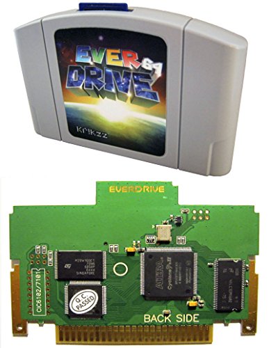 Everdrive 64 V2.5 w/ Multi-CIC installed, Multi-regional Flash Cart for Nintendo 64 system