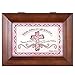 Baby Girl Baptism Cross Psalm 127:3 Wood Finish Jewelry Music Box - Plays Tune You Are My Sunshine