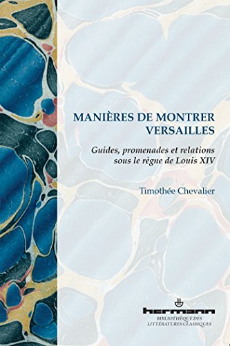 Manières de montrer Versailles