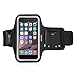 iPhone 6 Armband, Anker Sport Armband for iPhone 6 (4.7 inch) with Headphone and Key Slots and 2 Extra Cuttable Velcro Strips