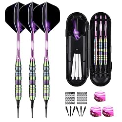 sanfeng Darts Plastic Tip Set Rainbow Color 21g for