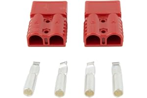 2 Pack 120A Power Connectors with IP40 Protection Class, Perfectly Suitable for Automotive Applications and Wide Range of Use