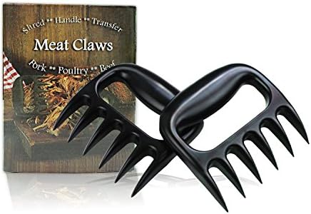 CAILEK Bear Claw BBQ Meat Forks Pulled Pork(Set of 2), Shredder Meat Claws Shredding Handling & Carving Food - Meat Handler Forks & FDA Approved
