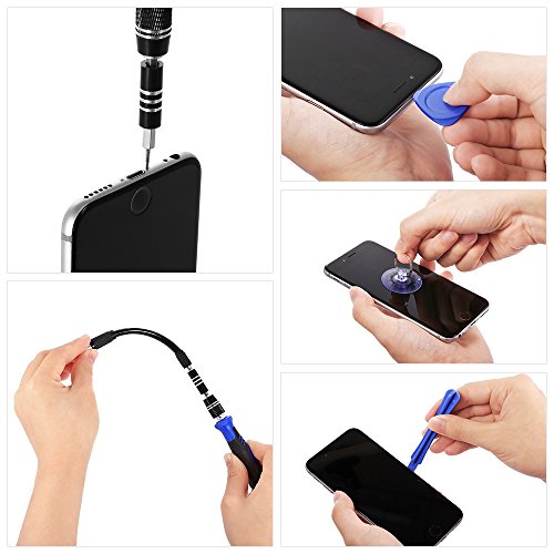 Repair Tools Kit, Precision Screwdriver Set with Flexible Shaft, INLIFE 81 in 1 Professional Electronics Magnetic Driver Kit with Portable Bag for Laptop, iPhone, iPad, Cellphone, PC, Camera, Macbook - Thumbnail 6
