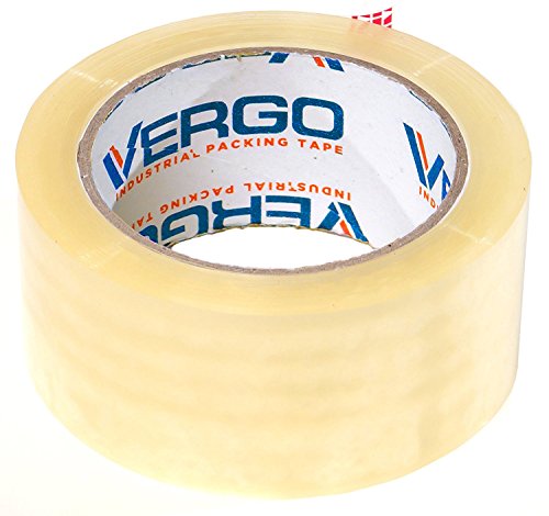Vergo Industrial Heavy Duty Clear Packing Tape 2.7mil for Moving Packaging Shipping and Office (36 PACK)