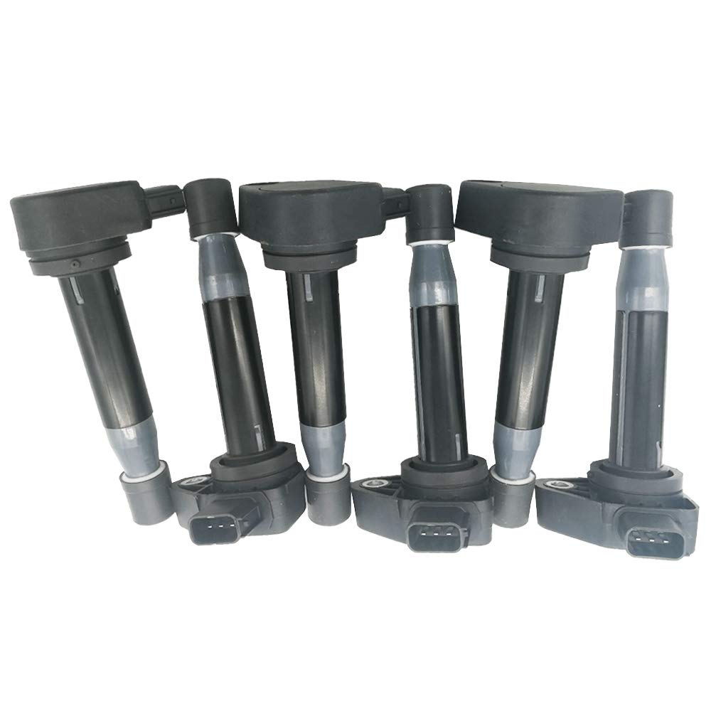 Amrxuts 6pcs/lot UF242 C122 Ignition Coil Packs for 20002007 Honda