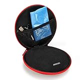 Bluetooth Speakers Hard EVA Shockproof Carrying Case for AOMAIS BALL / UE ROLL Wireless Waterproof Portable Speakers Travel Case Bag Protective Pouch Boxï¼ˆBlackï¼‰