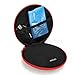 Bluetooth Speakers Hard EVA Shockproof Carrying Case for AOMAIS BALL / UE ROLL Wireless Waterproof Portable Speakers Travel Case Bag Protective Pouch Box（Black）