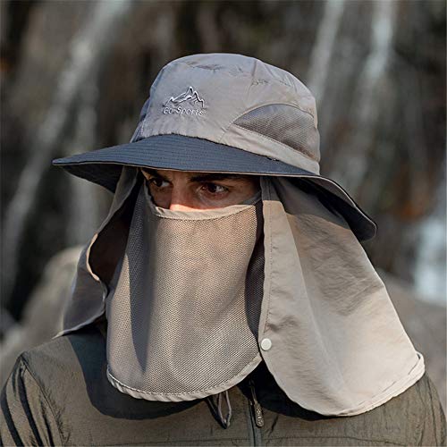 Anglerhut Sonnenhut Herren Sonne Hüte Uv Schutz Sonne Hut Für Camping Sonne Hüte Für Jungen Frauen Sonnenhut Breite… – Bild 4