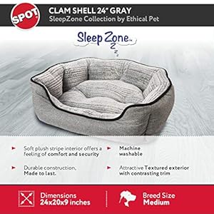 clam dog bed