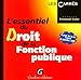 L'essentiel sur la fonction publique by 